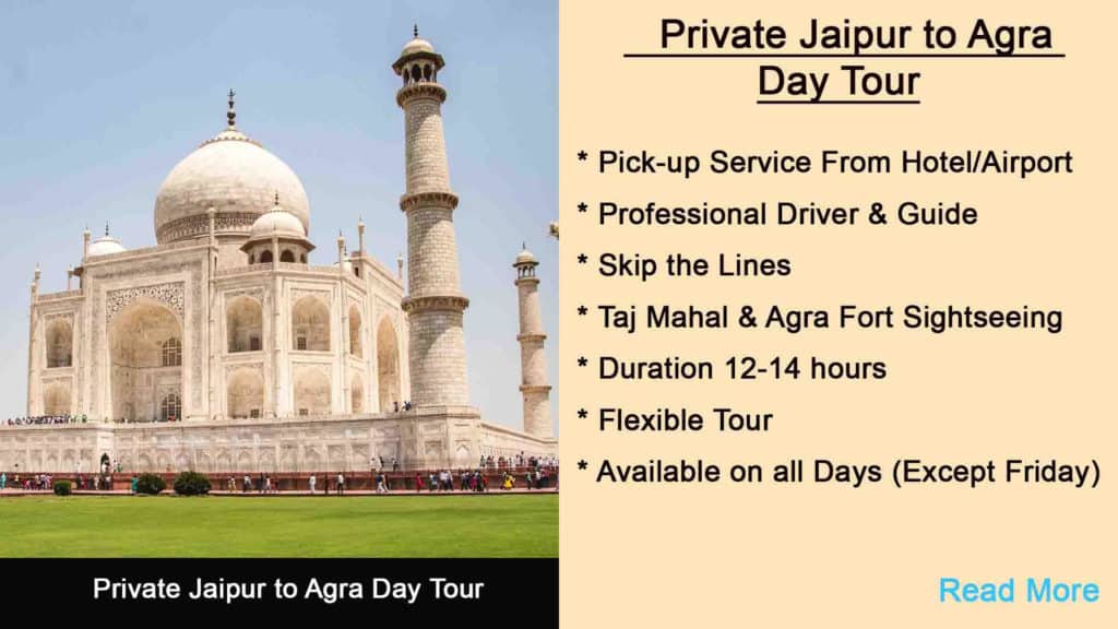 Jaipur Agra Day Tour